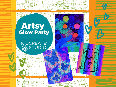 Artsy Glow Party Mini-Camp (5-12 Years)