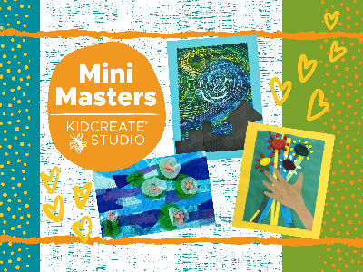 Kidcreate Studio - Chicago Lakeview. Mini Masters Weekly Class (18 Months-6 Years)
