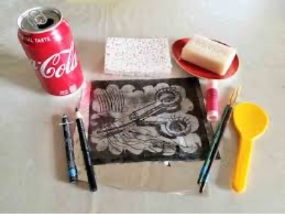 DIY Holiday Cards: Printmaking with Coca-Cola 