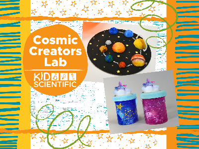 Kidcreate Studio - Woodbury. Cosmic Creators Lab Weekly Class (5-12 Years)