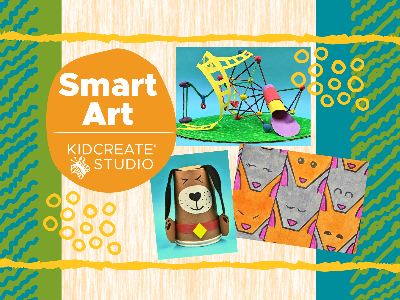 Kidcreate Studio - Johns Creek. Smart Art- Weekly Class (5-10 Years)