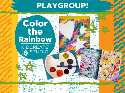 Kidcreate Studio - Alexandria. Artsy Playgroup - Rainbow (1-4 years)
